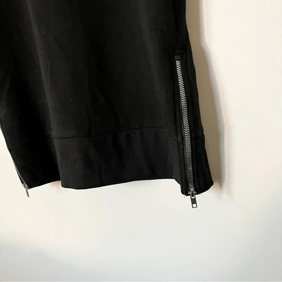 Funnel-Neck Sweatshirt Dress - Picture 6 of 8